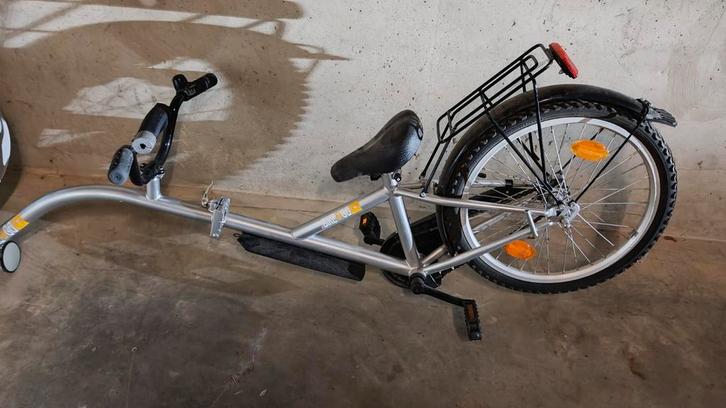 Aanhangfiets, Fietsen en Brommers, Fietsaccessoires | Aanhangwagens en Karren, Zo goed als nieuw, Ophalen