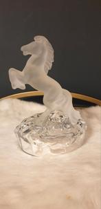 Cheval en verre, Antiquités & Art, Antiquités | Verre & Cristal, Enlèvement ou Envoi