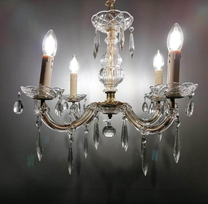 4 Verschillende Marie-Thérèse luchters., Antiek en Kunst, Antiek | Verlichting, Ophalen
