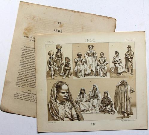 A. Racinet. LE COSTUME HISTORIQUE Indië, Boeken, Kunst en Cultuur | Beeldend, Gelezen, Overige onderwerpen, Verzenden