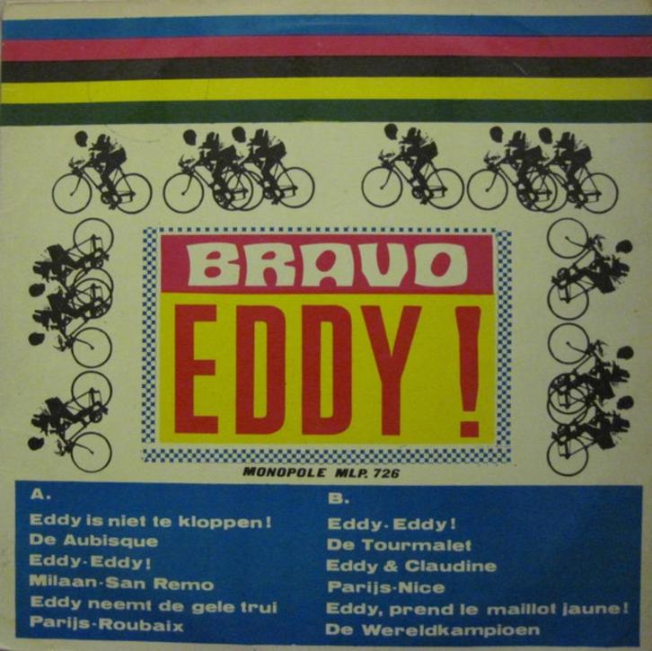 Various– Bravo Eddy !, Cd's en Dvd's, Vinyl | Nederlandstalig, Gebruikt, Streekmuziek, 12 inch, Ophalen of Verzenden
