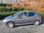 Peugeot 206 1.2 benzine bwj 2008 met 210000km GekeurdVerkoop, Auto's, 5 deurs, Zilver of Grijs, Stadsauto, Centrale vergrendeling
