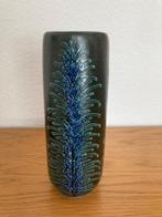 Vase vintage, Comme neuf, Bleu, Moins de 50 cm, Enlèvement ou Envoi