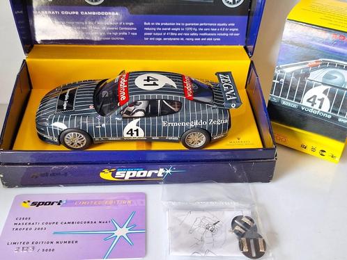 Scalextric Sport Limited Maserati Coupe C2505A Doosje heeft, Kinderen en Baby's, Speelgoed | Racebanen, Nieuw, Racebaan, Elektrisch