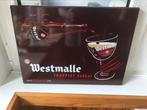Westmalle emaillerie Belge reclamebord, Ophalen of Verzenden, Zo goed als nieuw, Reclamebord