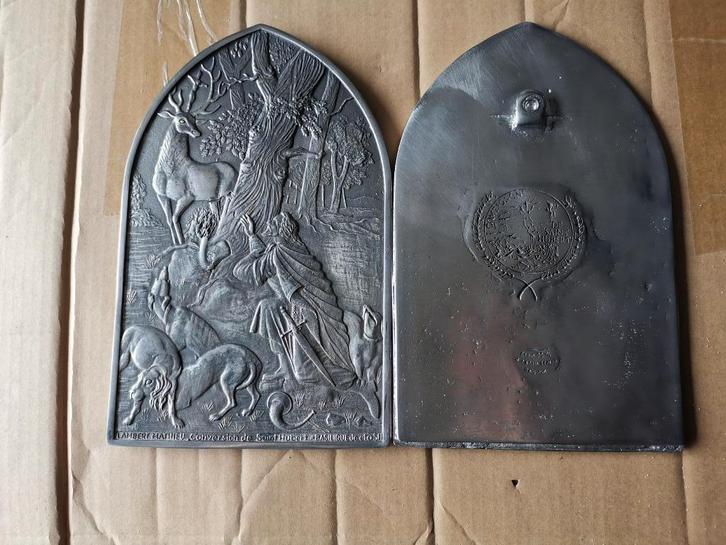 St Hubert, Antiek en Kunst, Antiek | Religieuze voorwerpen, Ophalen of Verzenden