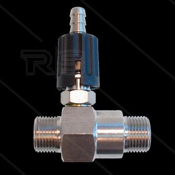 RVS Chemie Injector 2.1mm Regelbaar 90ÂC beschikbaar voor biedingen