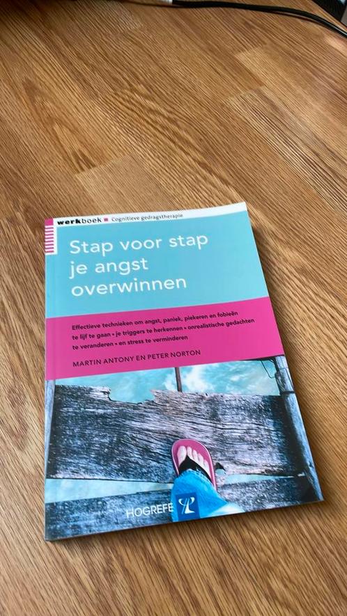 Stap voor stap je angst overwinnen, Boeken, Psychologie, Zo goed als nieuw, Ophalen of Verzenden