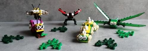lego set 5 insekten bij libel slak rups lieveheersbeestje, Enfants & Bébés, Jouets | Duplo & Lego, Comme neuf, Lego, Ensemble complet