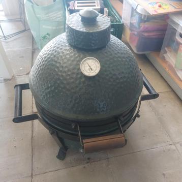 Big Green Egg Minimax, Tuin en Terras, Houtskoolbarbecues, Ophalen, Gebruikt, Big green egg