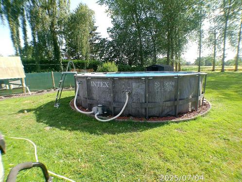 piscine, Tuin en Terras, Zwembaden, Gebruikt, Opzetzwembad, 120 cm of meer, 400 cm of meer, 300 cm of meer, Rond, Ophalen