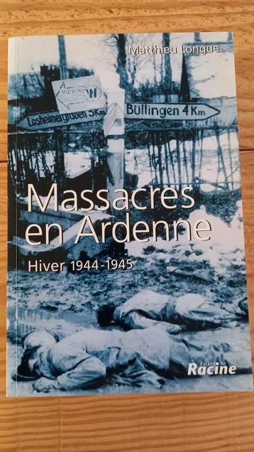 Livre massacres en Ardenne