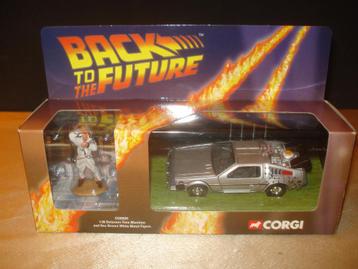 CORGI Retour Vers le Futur Delorean 1:36 Neuve en Boîte beschikbaar voor biedingen