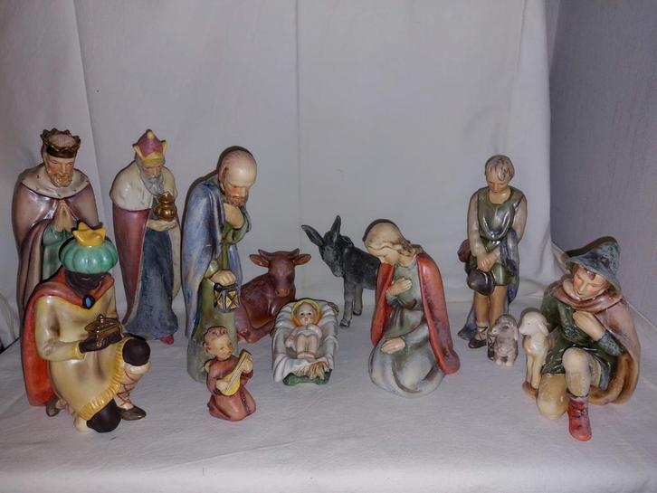 HX48 Goebel zeer oude kerstgroep/ kerststal en zeldzaam, Diversen, Kerst, Zo goed als nieuw, Ophalen