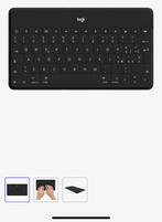 Logitech Keys to go 2 Bluetooth keyboard, Computers en Software, Ophalen of Verzenden, Zo goed als nieuw