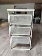 Kantoorkast met 3 laden wit, Huis en Inrichting, Ophalen, Gebruikt