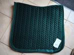 Plaid Kentucky Velvet Green avec perles - dressage - complet, Animaux & Accessoires, Chevaux & Poneys | Brides & Harnachement