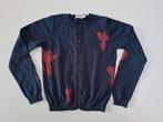 Mt 9j Donkerblauwe gilet met rode glinsterende muizen, Kinderen en Baby's, Meisje, Trui of Vest, Filou & Friends, Ophalen of Verzenden