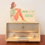VINTAGE BUIZENRADIO PHILIPS PHILETTA B2D33A FM 1960’s RARE, Antiek en Kunst, Ophalen of Verzenden