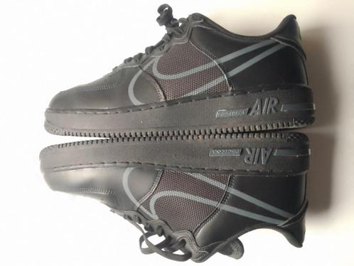 Nike air force 1 react triple black maat 45 us11 goede staat, Kleding | Heren, Schoenen, Zo goed als nieuw, Sneakers, Zwart, Ophalen of Verzenden