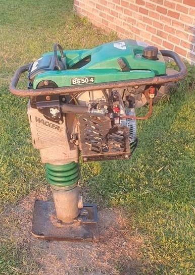 Dameuse pilonneuse thermique, Doe-het-zelf en Bouw, Gereedschap | Overige machines, Gebruikt