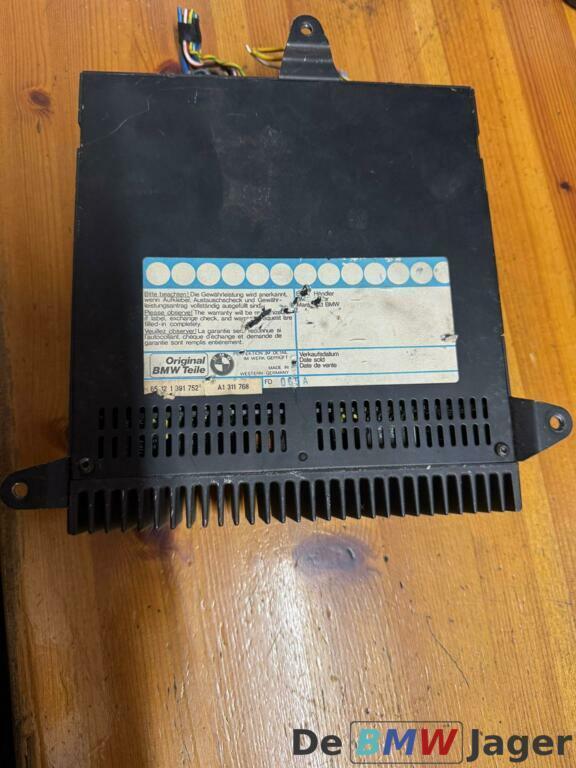 Radio versterker BMW 5-serie E34 7-serie E32 65121391752, Autos : Pièces & Accessoires, Électronique & Câbles, BMW, Utilisé, Enlèvement ou Envoi