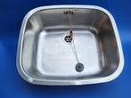 Spoelbak wasbak met sifon 44 x 48 x 26 cm – Bruynzeel, Verzenden, Gebruikt, Kombuis en Sanitair, Zeilboot of Motorboot