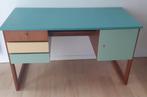 Bureau vintage relooké, Ophalen of Verzenden, Zo goed als nieuw, Bureau