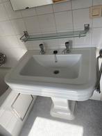 Art deco wastafel op poot, Huis en Inrichting, Ophalen, Zo goed als nieuw