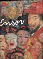 Ensor, Musea voor schone  kunsten, Brussel, met 4 postzegels, Ophalen of Verzenden, Zo goed als nieuw, Collectief, Schilder- en Tekenkunst