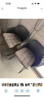 Tuinstoel SANDVED zwart 2 en kussens, Tuin en Terras, Ophalen, Gebruikt