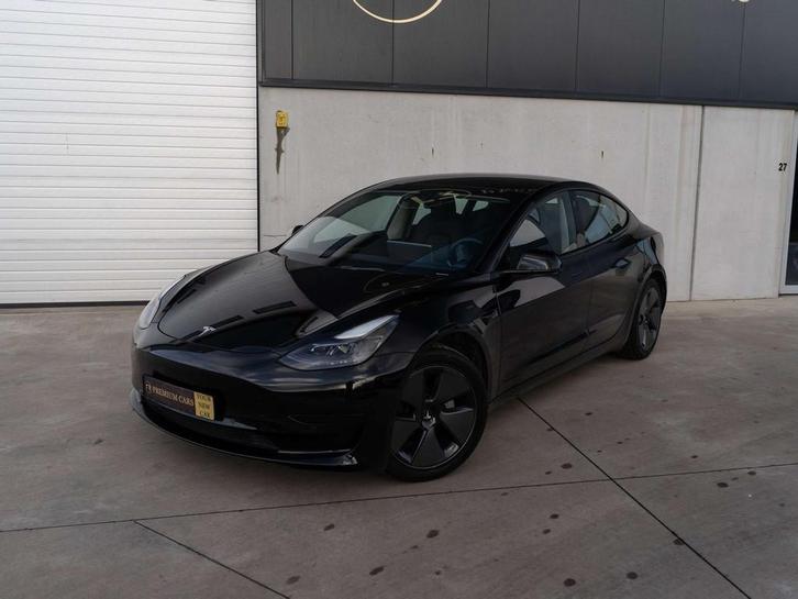 Tesla Model 3 Standard+ l Facelift l Full Black (bj 2021), Auto's, Tesla, Bedrijf, Te koop, Model 3, 360° camera, ABS, Achteruitrijcamera