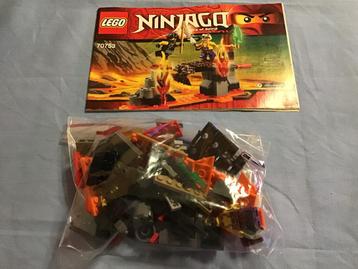 Lego Ninjago lava falls B
