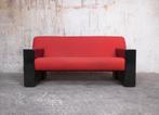 Artifort model 750 - Sandwich sofa - Red Kvadrat, 75 à 100 cm, Tissus, Enlèvement ou Envoi, Utilisé