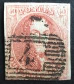 1861 LEOPOLD l. (12) Mooie marge. Cw: +90€., Koninklijk huis, Ophalen of Verzenden, Gestempeld, Gestempeld