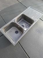 Evier Résine noir - 2 bacs (116 x 50cm), Maison & Meubles, Cuisine | Éléments de cuisine, Inconnu, Inconnu, Enlèvement, Utilisé