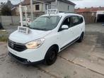 Dacia lodgy 1.2 essence 2013 090.000km airco gps, Auto's, Voorwielaandrijving, Euro 5, Zwart, 4 cilinders