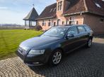 Audi A6 B8, 2L TDI stationwagen, Euro 5, jaar 2010, Automaat, Auto's, Euro 5, Zwart, Overige kleuren, Leder