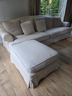 Salon 4 zit in stof met pouf, Ophalen, Gebruikt, Stof