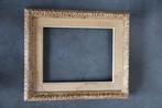 Antieke houten lijst en verguld stucwerk 51 x 43 cm, Huis en Inrichting, Woonaccessoires | Lijsten, Ophalen, Minder dan 50 cm