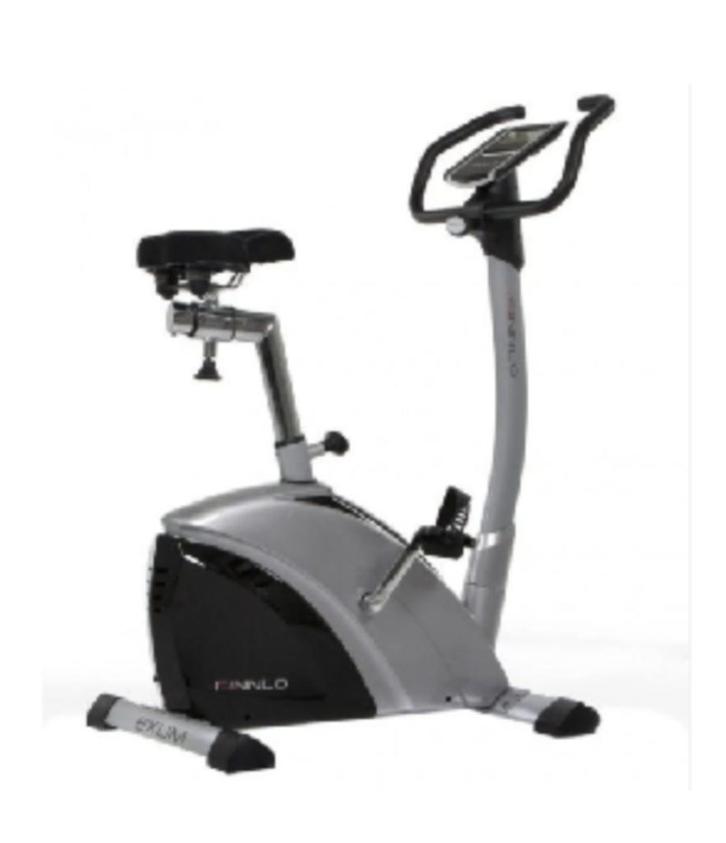 Finnlo EXUM III Ergometer | Upright Bike, Sport en Fitness, Fitnessmaterialen, Zo goed als nieuw, Armen, Benen, Borst, Buik, Rug