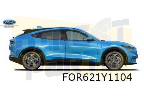 Ford Mustang Mach-E (4/21-) achterportier rechts (te spuiten, Auto-onderdelen, Carrosserie, Deur, Ford, Nieuw, Ophalen of Verzenden