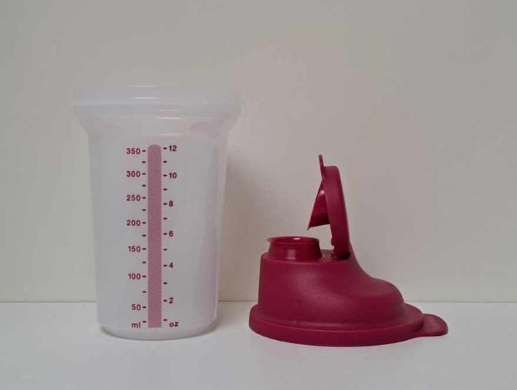 Tupperware™ « Shaker Verseur » 350 ml - roze, Huis en Inrichting, Keuken | Tupperware, Nieuw, Bak of Kom, Wit, Paars, Verzenden