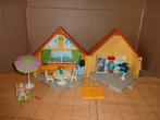 Playmobil Meeneemhuisje vakantiehuisje leuk meenemen 6020, Ophalen of Verzenden, Zo goed als nieuw, Complete set