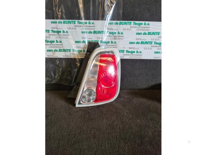 Achterlicht rechts van een Fiat 500, Auto-onderdelen, Verlichting, Fiat, Gebruikt, 3 maanden garantie, Ophalen of Verzenden