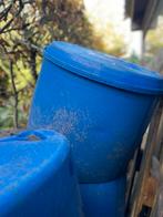 2 groottes tonnen, Ophalen, Gebruikt