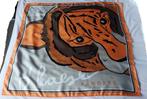 NIEUW zijden foulard carré Xandres by Hannes D'Haese tijger, Xandres, Ophalen of Verzenden, Nieuw, Sjaal