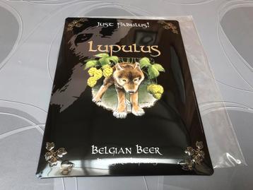 Lupulus bier reclamebord metaal beschikbaar voor biedingen