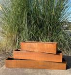 Cortenstaal plantenbak 100x14x14, Ophalen, Tuin, Minder dan 30 cm, 100 cm of meer