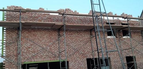 Gegalvaniseerde bouw stelling, Doe-het-zelf en Bouw, Steigers, Zo goed als nieuw, Ophalen
